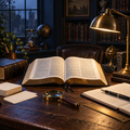 Hermeneutics and Bible Study Methods course — open Bible and study tools