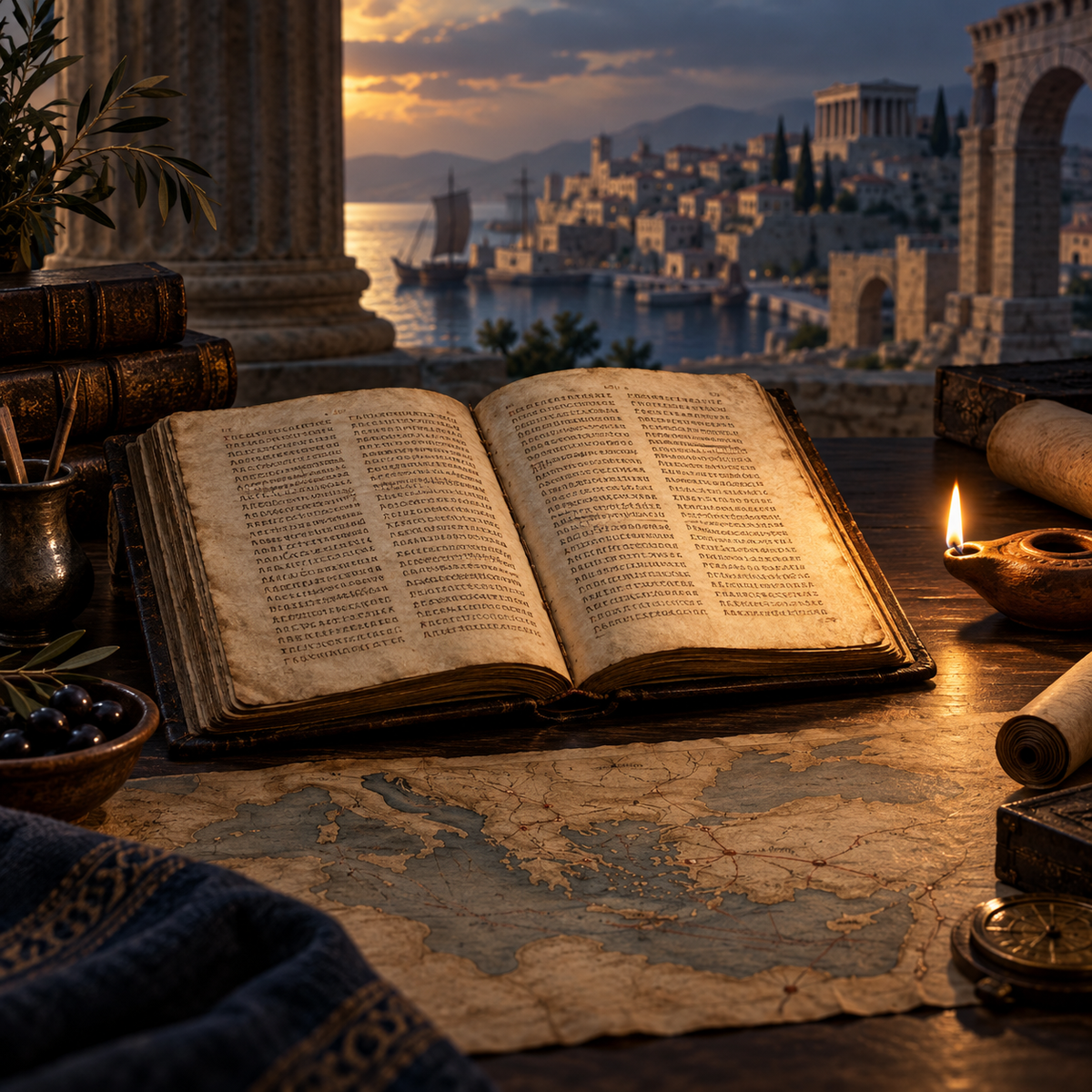 New Testament Survey course — early Christian codex and Mediterranean world